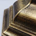 Antique Black and Gold Wall Light - Image 4