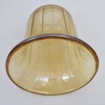 Wooden Glass Amber Wall Light - Image 6