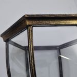 Antique Black and Gold Wall Light - Image 3