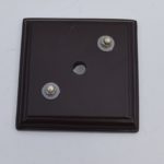 Wooden Glass Amber Wall Light - Image 4