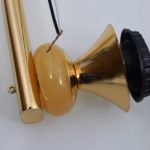 Simple Minimal Gold Plated Base Glass Combination Wall Light - Image 7