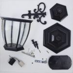 Antique Black Wall Light - Image 6