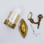 Antique Royal Glass Wall Light - Image 2