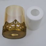 Antique Royal Glass Wall Light - Image 7