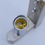 Simple Minimal Yellow Cylindrical Wall Light - Image 3