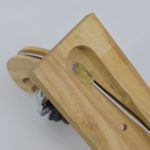 Wooden Canopy Wall Light with Antique Holder - Image 3