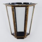 Timeless Indoor outdoor Black and Gold Wall Light - Image 5