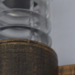 Outdoor Black Gold Wall Lamp - Image 4