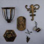 Timeless Indoor outdoor Black and Gold Wall Light - Image 5