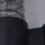 Black Outdoor Wall Lamp - Image 3