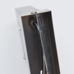 Simple Minimal Red Cylindrical Wall Light - Image 3