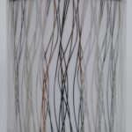 Simple Wall Lamp With Cylindrical Lamp Shade and Wooden Canopy - Image 4