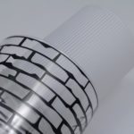 Simple Brick Design Glass Wall Lamp - Image 2