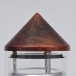 Antique Red Black Outdoor Wall Lamp - Image 5