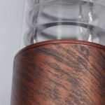 Antique Red Black Outdoor Wall Lamp - Image 4