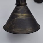 Vintage Twin Head Downfacing Water Pipe Design Wall Lamp - Image 3