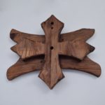 Rustic Wooden Canopy Wall Lamp - Image 3