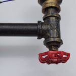 Vintage Twin Head Water Pipe Design Wall Lamp - Image 2