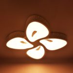 Floral petal shaped ceiling mount light - Image 3