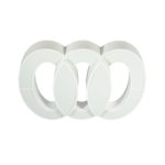 Three ring ceiling mount light