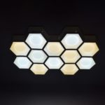 Honeycomb Pattern design ceiling mount light - Image 2