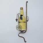 Wine Bottle Designed Yellow Wall Light - Image 4