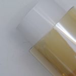 Bronze Plated Amber Glass Wall Light - Image 5