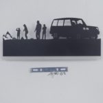 Wall Lamp With Car And People - Image 2