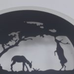 Tree And Deer Design LED Wall Lamp - Image 3