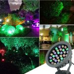 36 Watts IP65 Waterproof Muti-Color (RGB) Landscape Focus Light