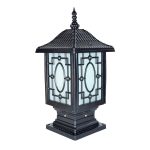Black Color Gate Light Vintage
