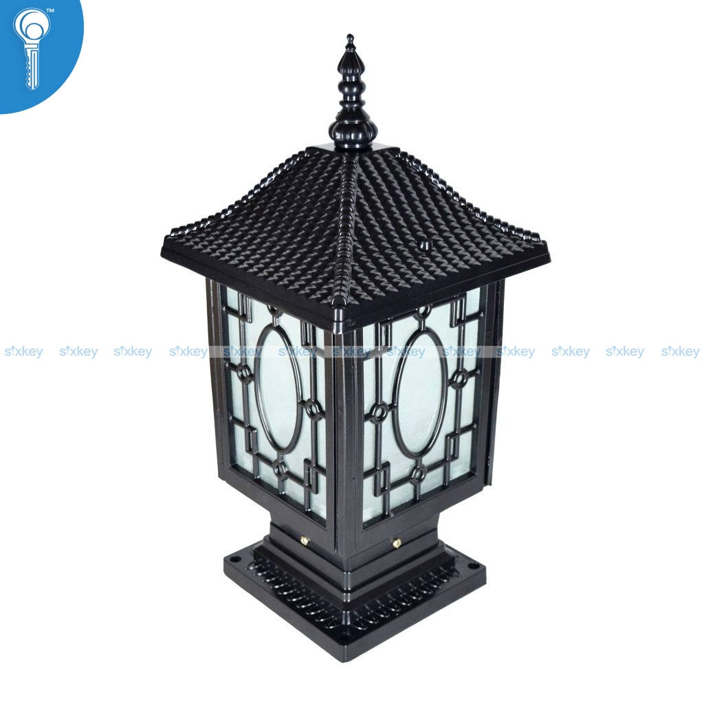 Black Color Gate Light Vintage