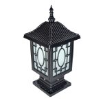 Black Color Gate Light Vintage - Image 2