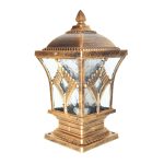 Golden Color Gate Light Vintage