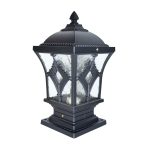 Black Color Gate Light Vintage