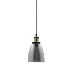 Vintage Glass And Antique Holder Pendant Light