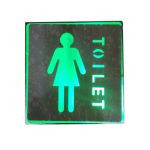 Washroom Sign Wall Light