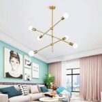 Modern Sputnik Chandelier