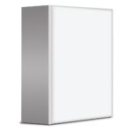 Panasonic Led rimless surface panel light square refresh 6w