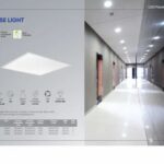 Panasonic led 2*2 base light 36w white
