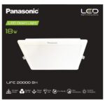 Panasonic Led pc down light panel round 18w