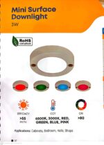 Panasonic Led mini surface light 3w - Image 3
