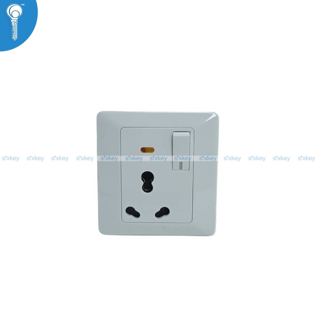 electra-white-socket16 Power Socket 16A Electra - Image 1