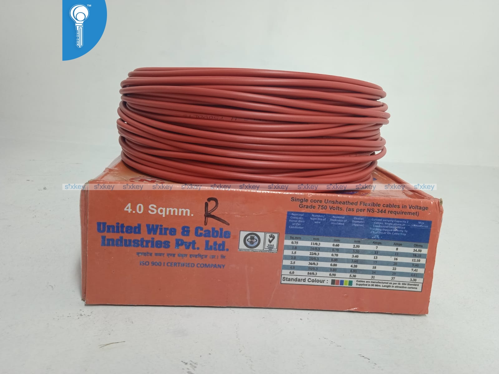 frlsh-4mm House Wiring Wires and Cables Multistrand FRLS-H Fire Resistance 4.0mm - Image 1