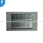 10 Gang Switch Abbal Grey