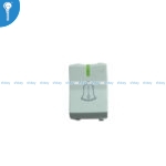 Bell Knob Abbal White