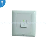Bell Push Switch Abbal White