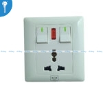 Power Socket Abbal White