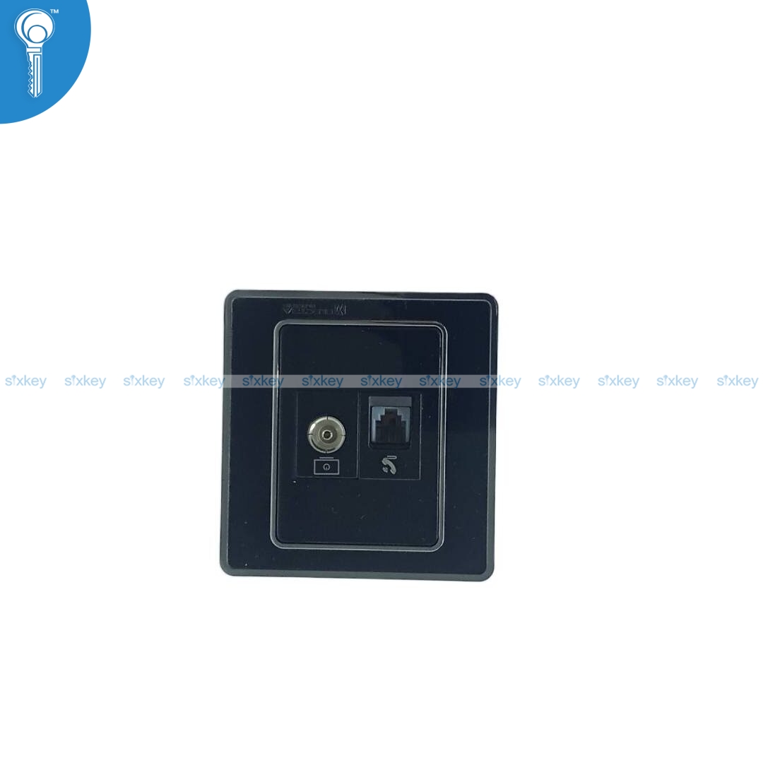 tv+tele TV + Telephone Socket Electra Amore - Image 1