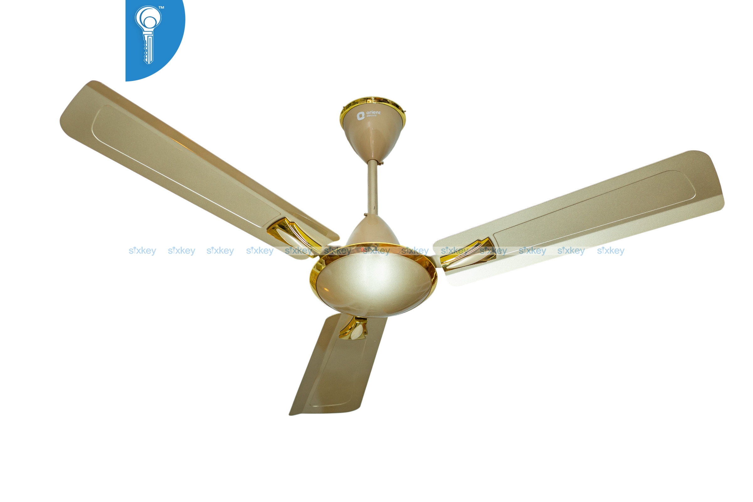 Orient-Gratia-Ceiling-Fan-1200mm-48inch-Topaz-Gold Orient Gratia Ceiling Fan 1200mm 48inch Topaz Gold - Image 1
